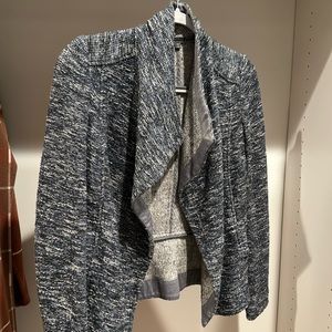 Vince blue and white jacket/cardigan